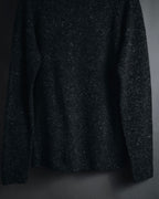 "DOLCE & GABBANA" 00’s-10’s Textured cashmere blend raglan knit