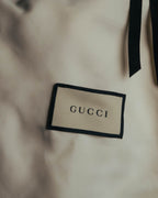 "GUCCI" 2010's Fur lined horsebit backless loafer