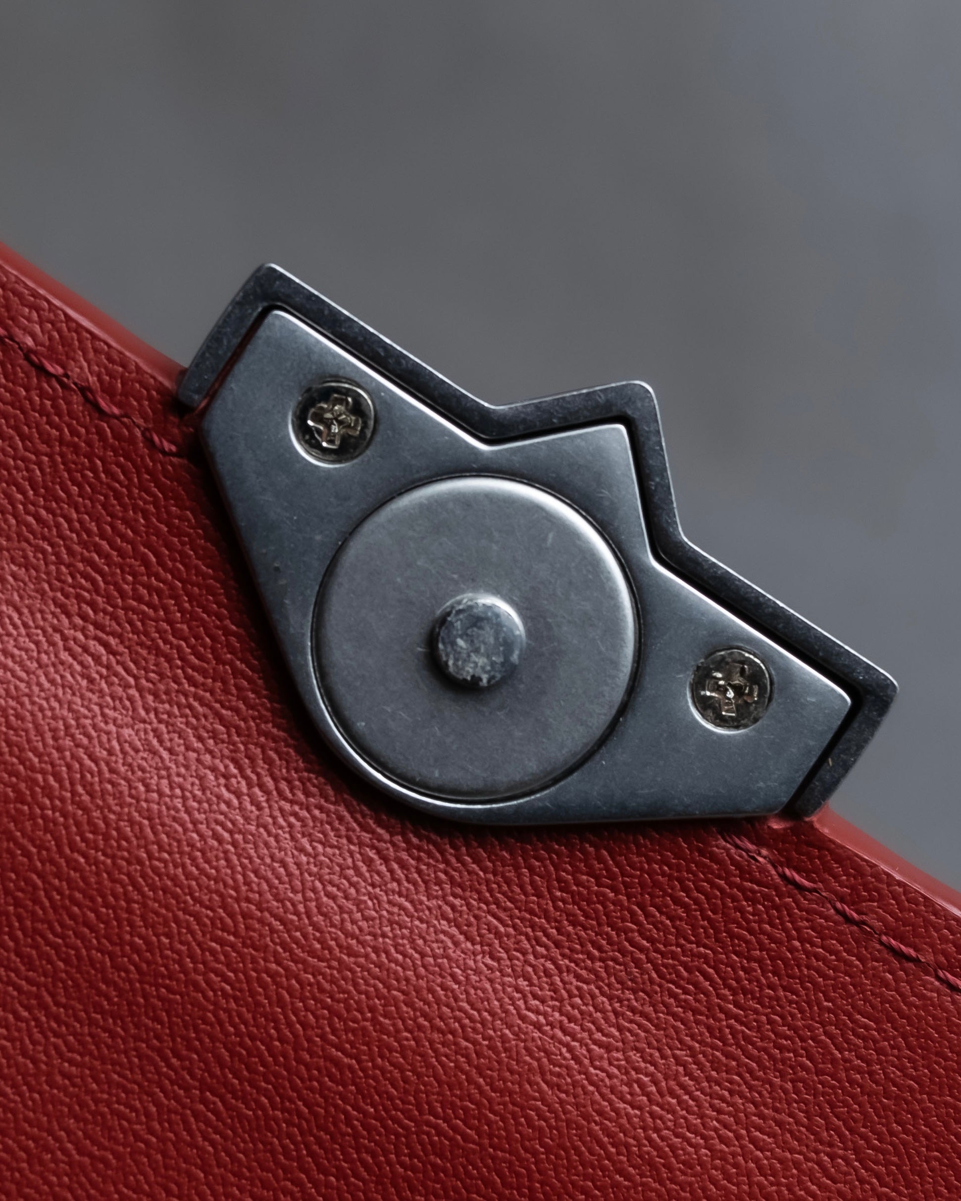 "KENZO" K motif design chain shoulder wallet bag