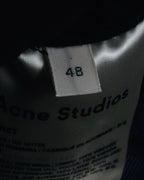 "Acne Studios" 2016-20’s rigid wool melton chester coat