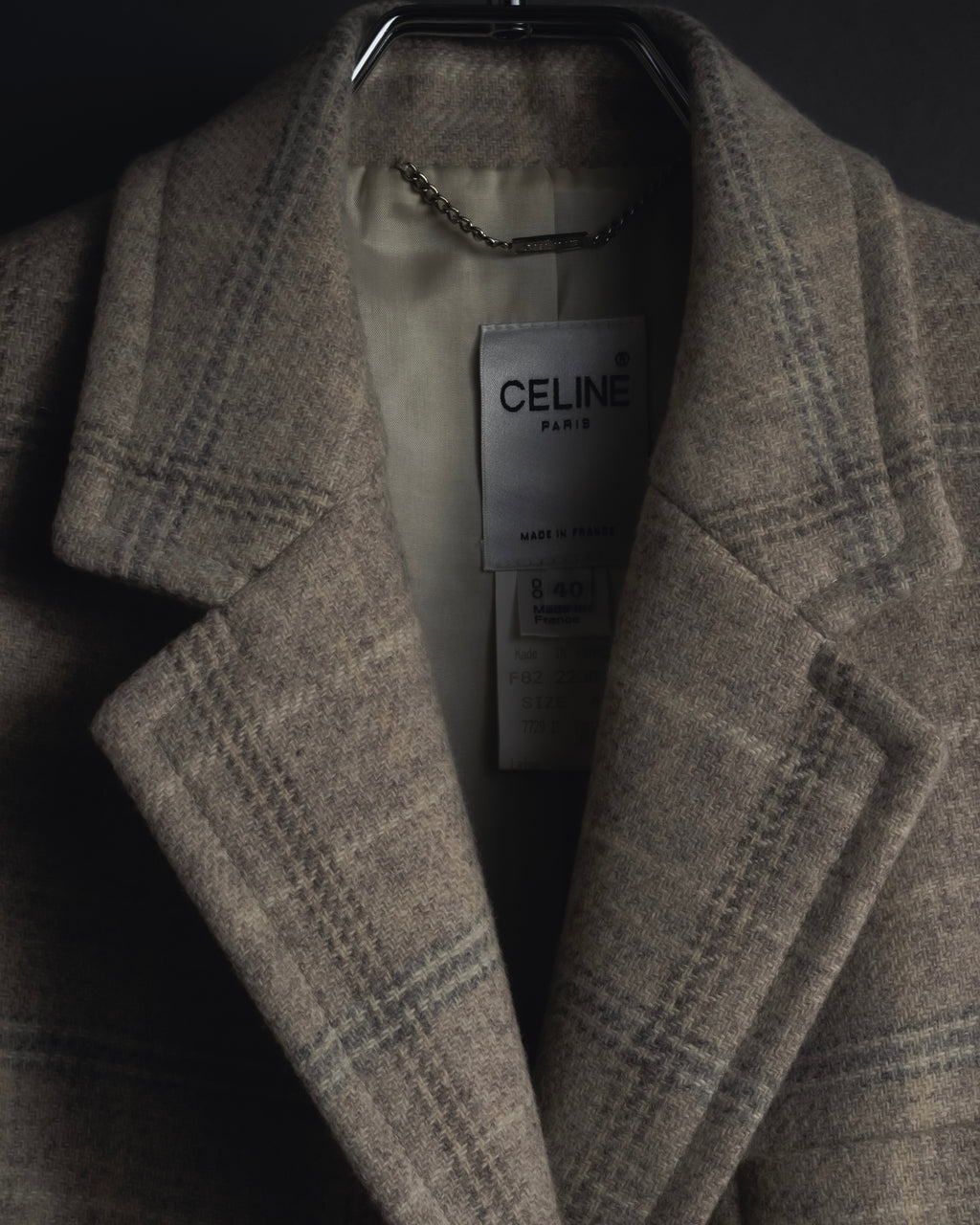 "CELINE" 00’s Ivana Omagik period tailored jacket