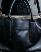 "GIANNI CHIARINI" High quality leather 2way shoulder bag
