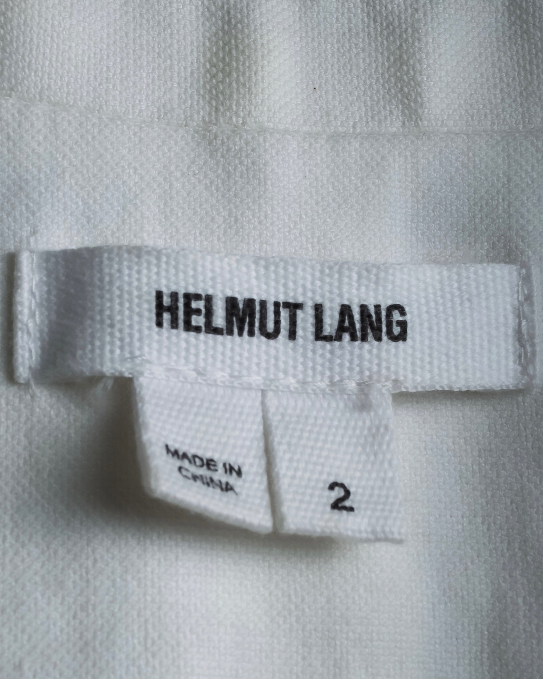 "HELMUT LANG" Seahorse motif design short jacket