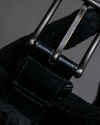 "BOTTEGA VENETA" Intrecciato leather belt