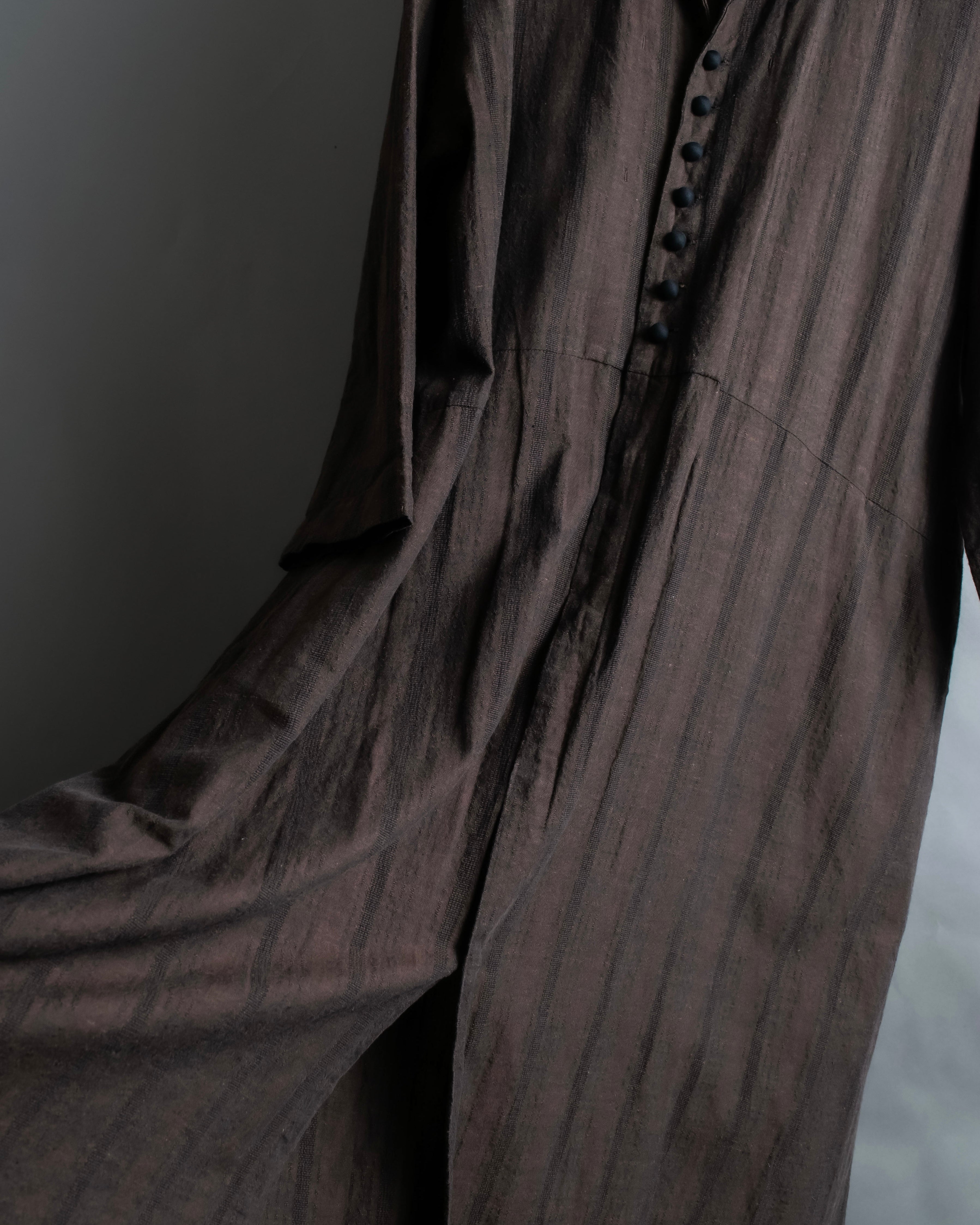 "pas de calais" compact collar long dress