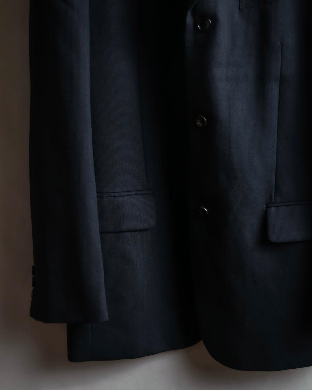 "KENZO" Classic detail black tailored jacket
