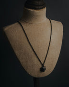 "GUCC" 2016-21 年龄纯银老虎头吊坠项链