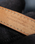 "BALENCIAGA" 3 layer  buckle design leather bracelet