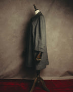 “Burberrys” 80’s Bedford wool balmacaan coat