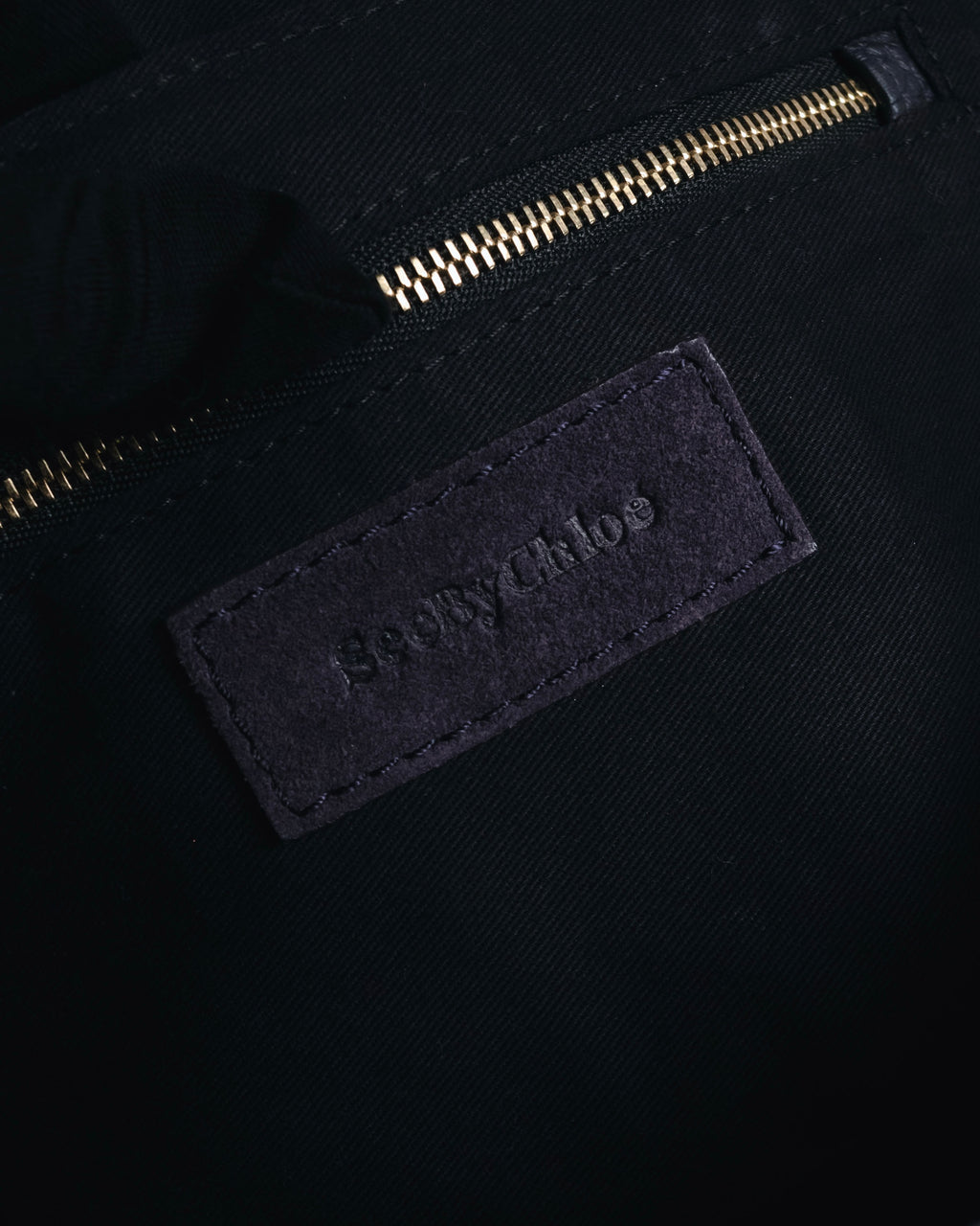 "See By Chloé" 2010s Suede tassel saddle Collins shoulder bag