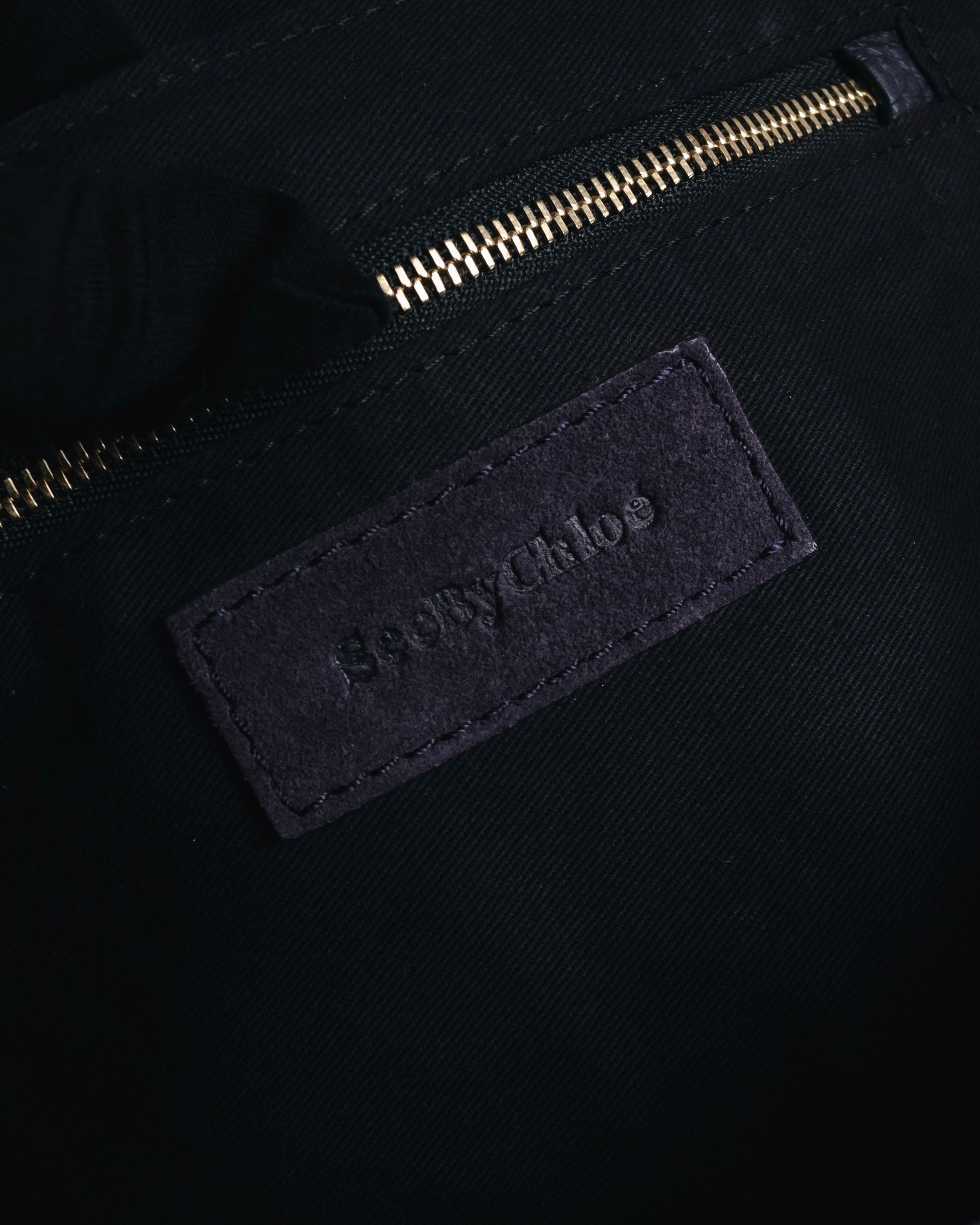 "See By Chloé" 2010s Suede tassel saddle Collins shoulder bag