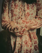 -SPECIAL- "GUCCI" 2010's-20's Romantic floral ruffle blouse