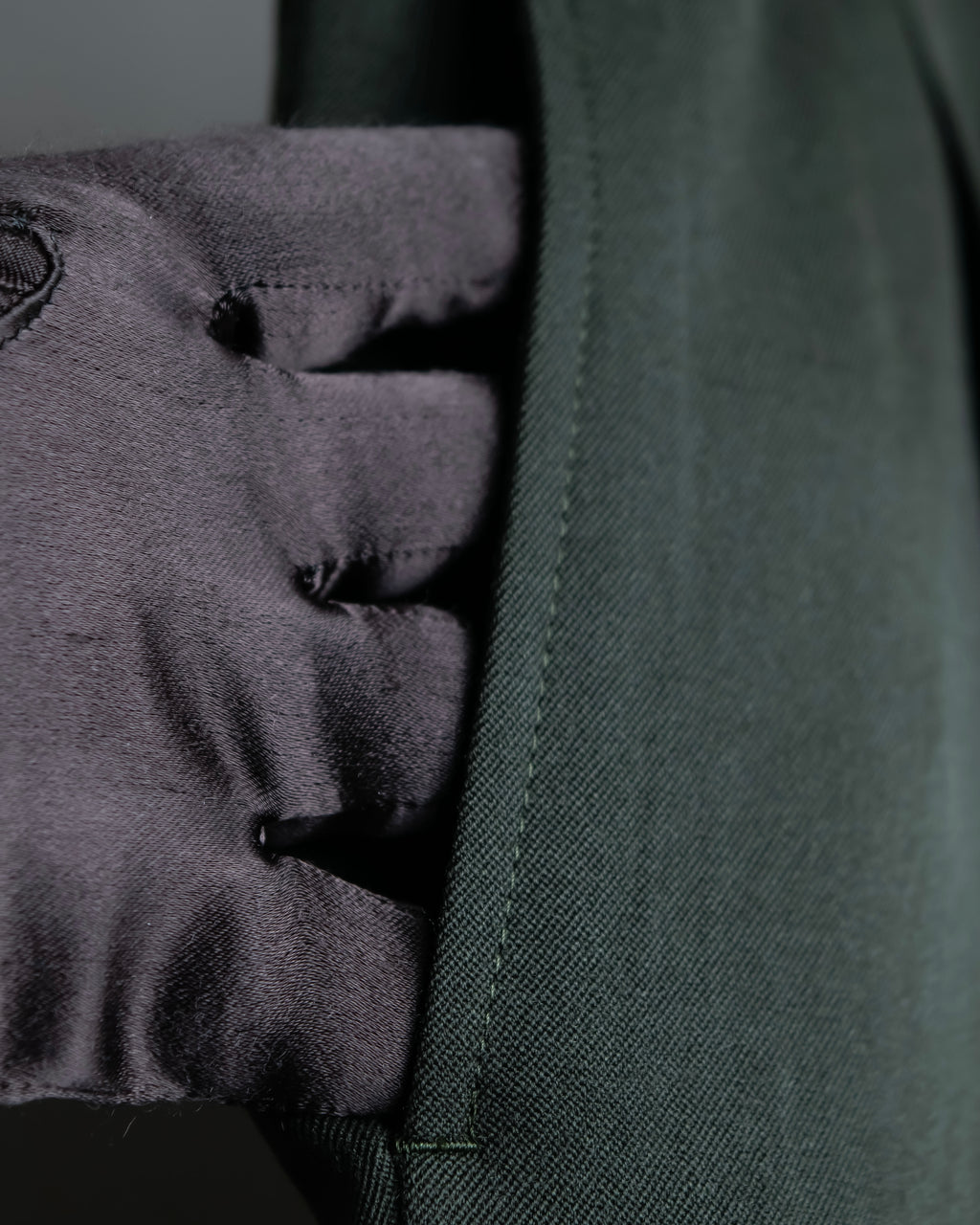 “Jean Paul Gautier” Patterned lining 8B double jacket set up