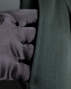 “Jean Paul Gautier” Patterned lining 8B double jacket set up