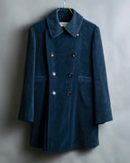 "Comme des garçons robe de chambre" Beautiful velour double half coat