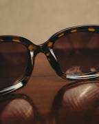 -SPECIAL- "Christian Dior" 90's Tortoiseshell oversized square sunglasses