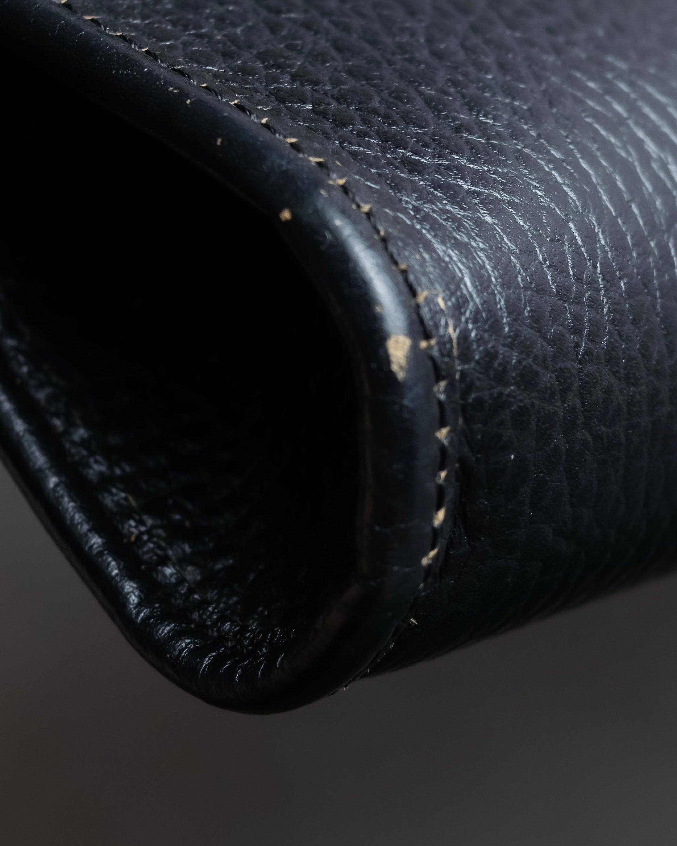 "Christian Dior" Metal parts design leather shoulder bag