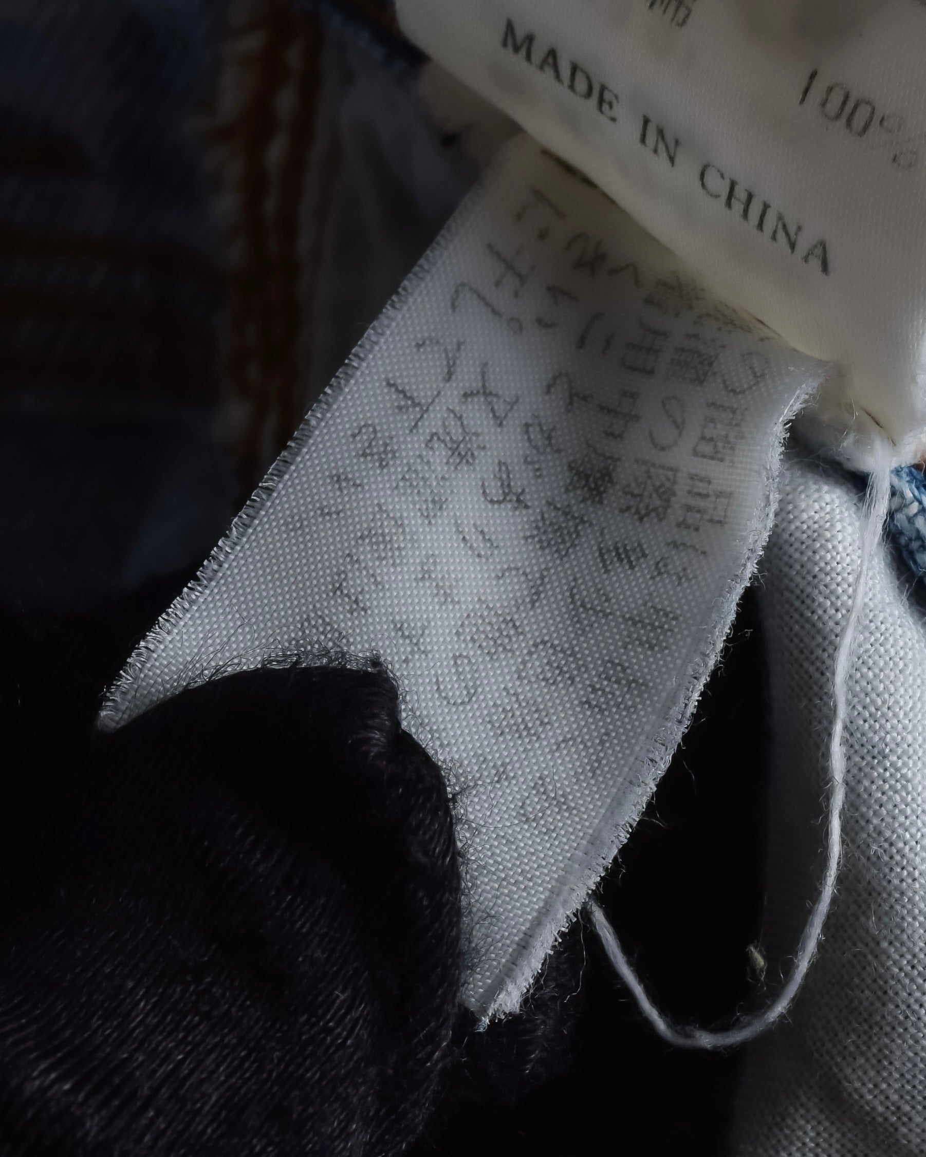 "JEAN PAUL GAULTIER JEANS" Beautiful fade button fly straight denim