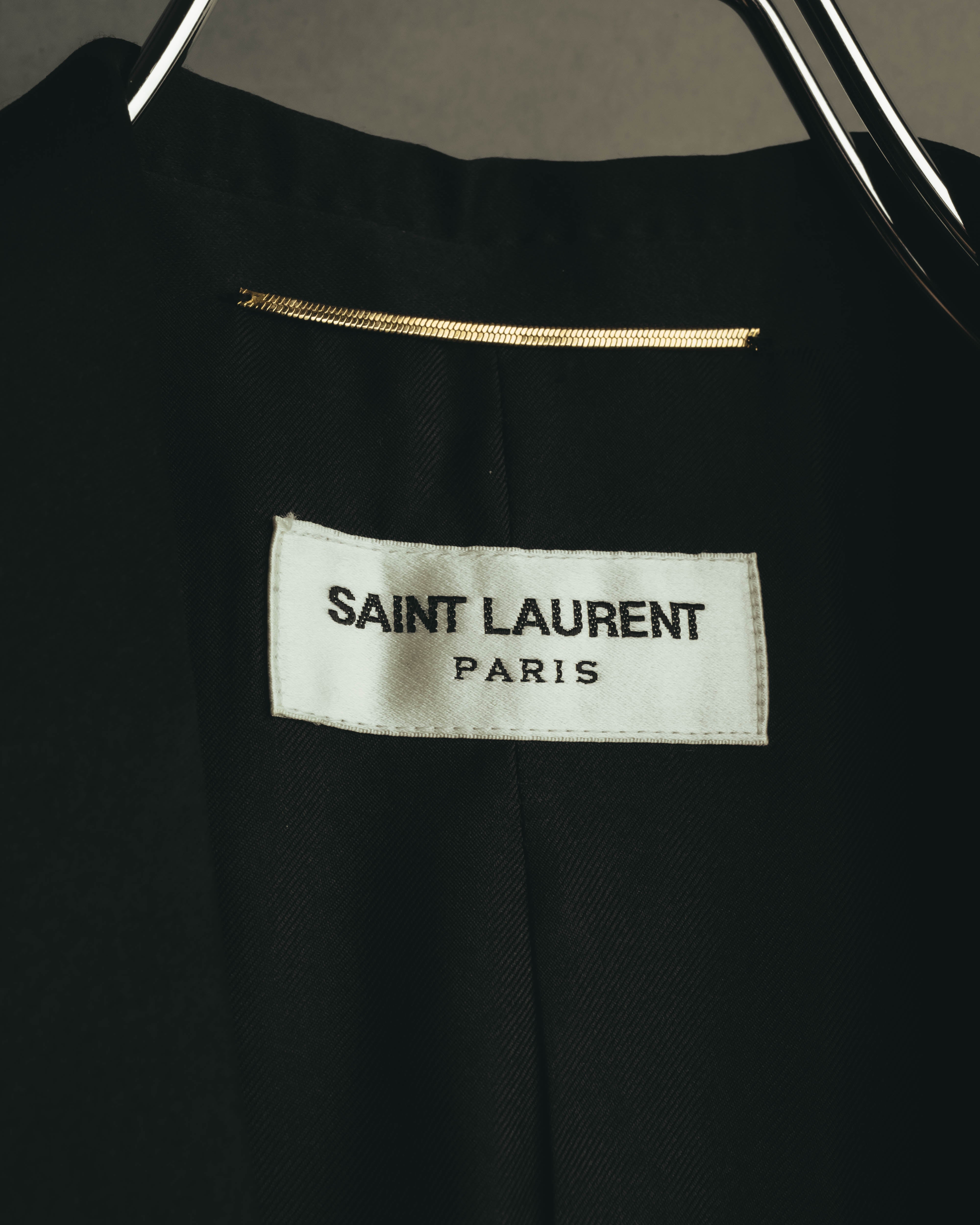 Saint Laurent (サンローラン) - スモーキングジャケット - ブラック