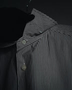 "Ermenegildo Zegna" 2010’s mother-of-pearl button london stripe shirt