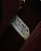 “Christian Dior” 1980’s-1990’s CD logo envelope chain bag