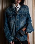 "NUMBER (N)INE" Vintage washed denim jacket