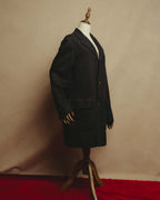 “MOSCHINO” 90’s-00’s wool cashmere tailored long coat