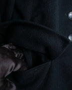 "HERMES" 100% cashmere shaped tailored jacket