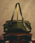 "TOD'S" 00's-10's Textured haircalf leather shoulder bag