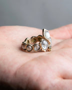 "CHANEL" Mysterious details stone ring