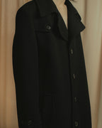 "VIKTOR&ROLF" Sculptural lapel melton coat