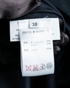 “JIL SANDER” Silk blended tight silhouette skirt