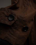 "COMME des GARCONS HOMME"
03AW corduroy collar design stand collar long coat