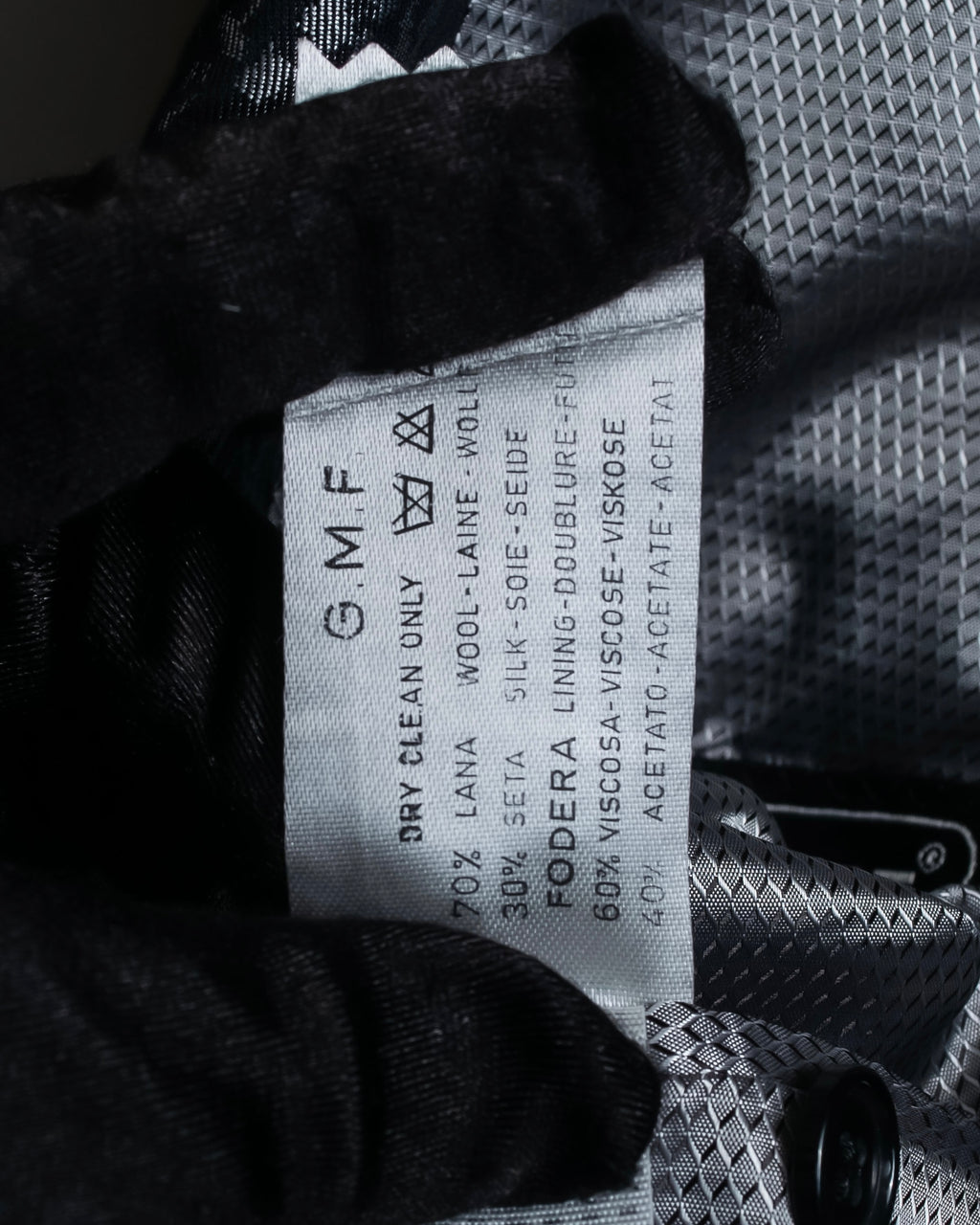 Vintage lapel design tailored jacket