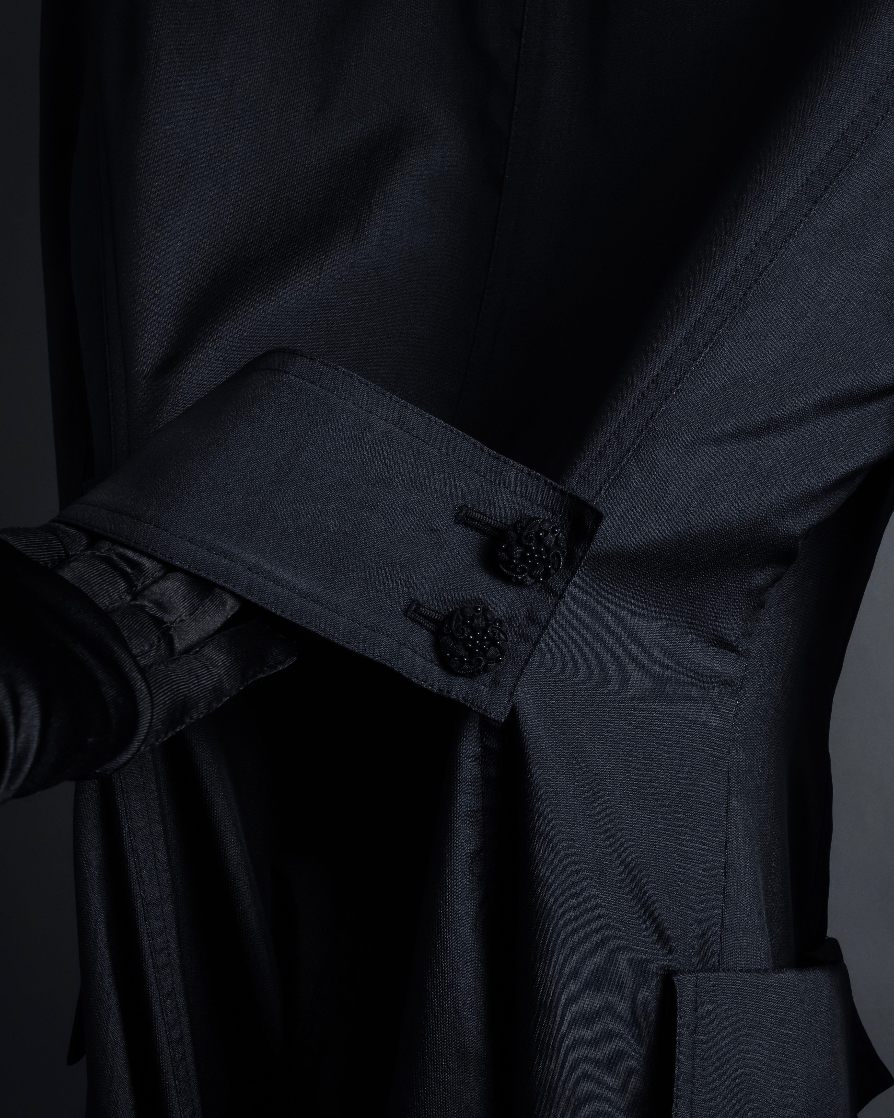 "Christian Dior" Waist shaped princess-line silhouette coat