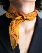 "HERMES" Exotic motif carre scarf