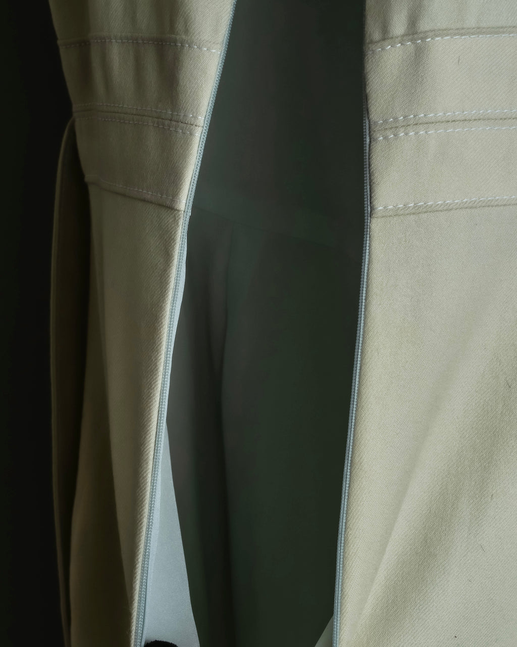 "VALENTINO" Belted design sleeveless long dress