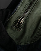 "MIHARA YASUHIRO" Hidden zip detail tailored jacket