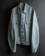 "MAISON MARGIELA" 20SS Washed pale blue denim jacket