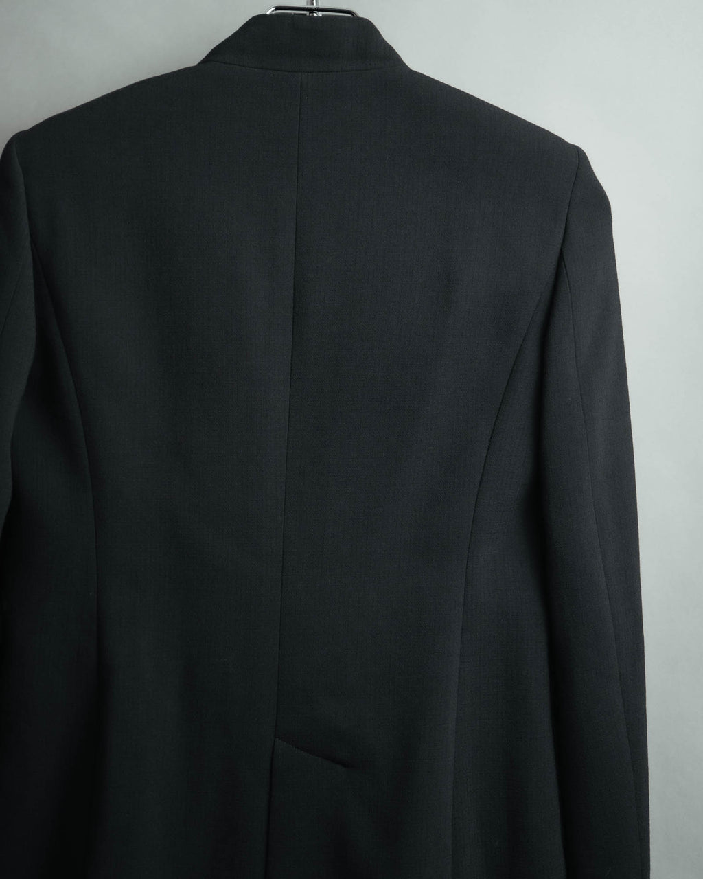 "EMILIO PUCCI" 00's-10's Gold buttoned tailored wool blazer
