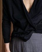 "DOLCE &amp; GABBANA" 100% silk snap button oversized cardigan