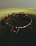 "Jean Paul Gaultier" 90's-00's Sculptural red bead bangle