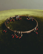"Jean Paul Gaultier" 90's-00's Sculptural red bead bangle