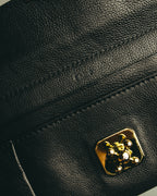 "Chloé" 2010's Black leather long wallet