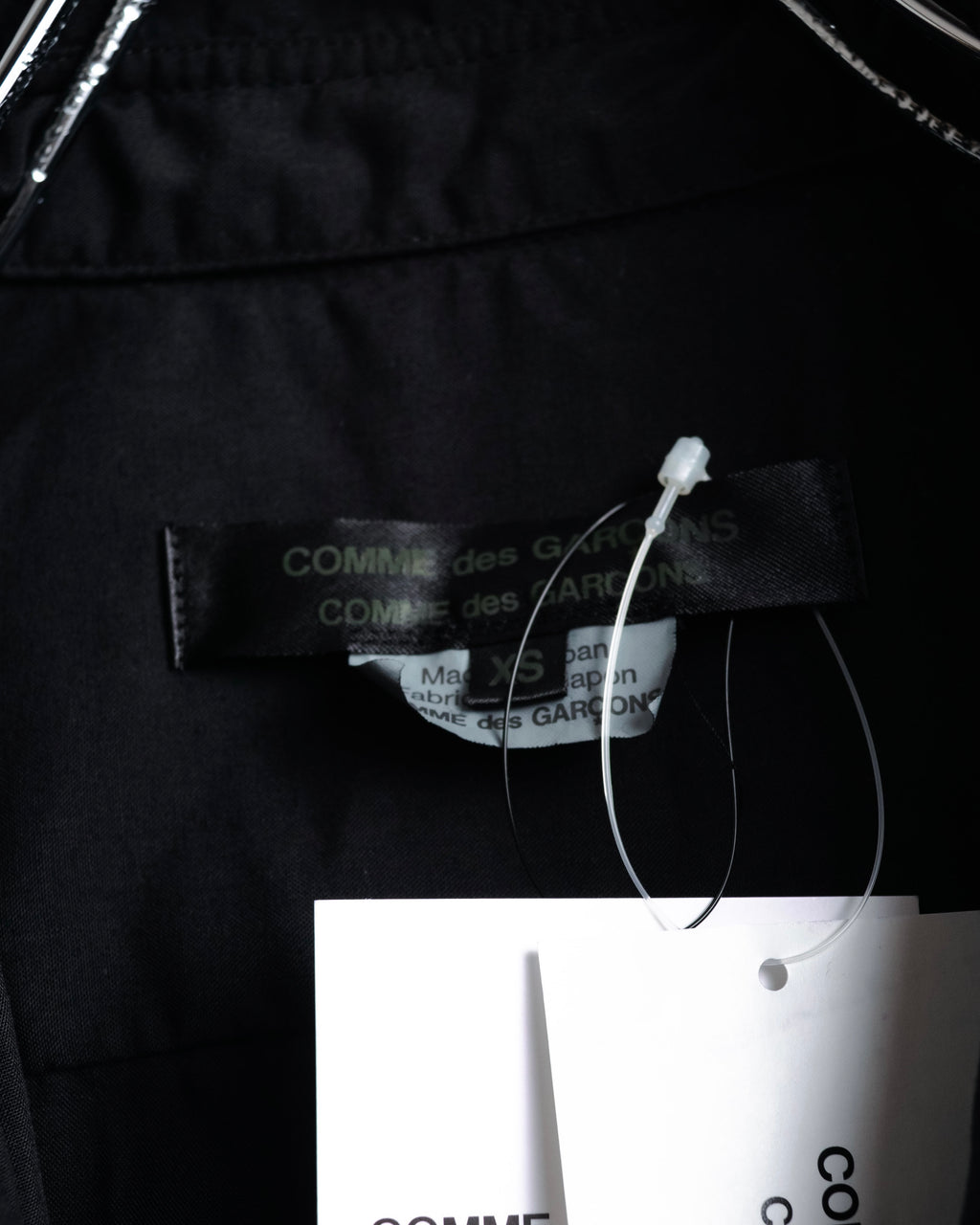 “COMME des GARCONS” 2022SS  Fringed dress shirt