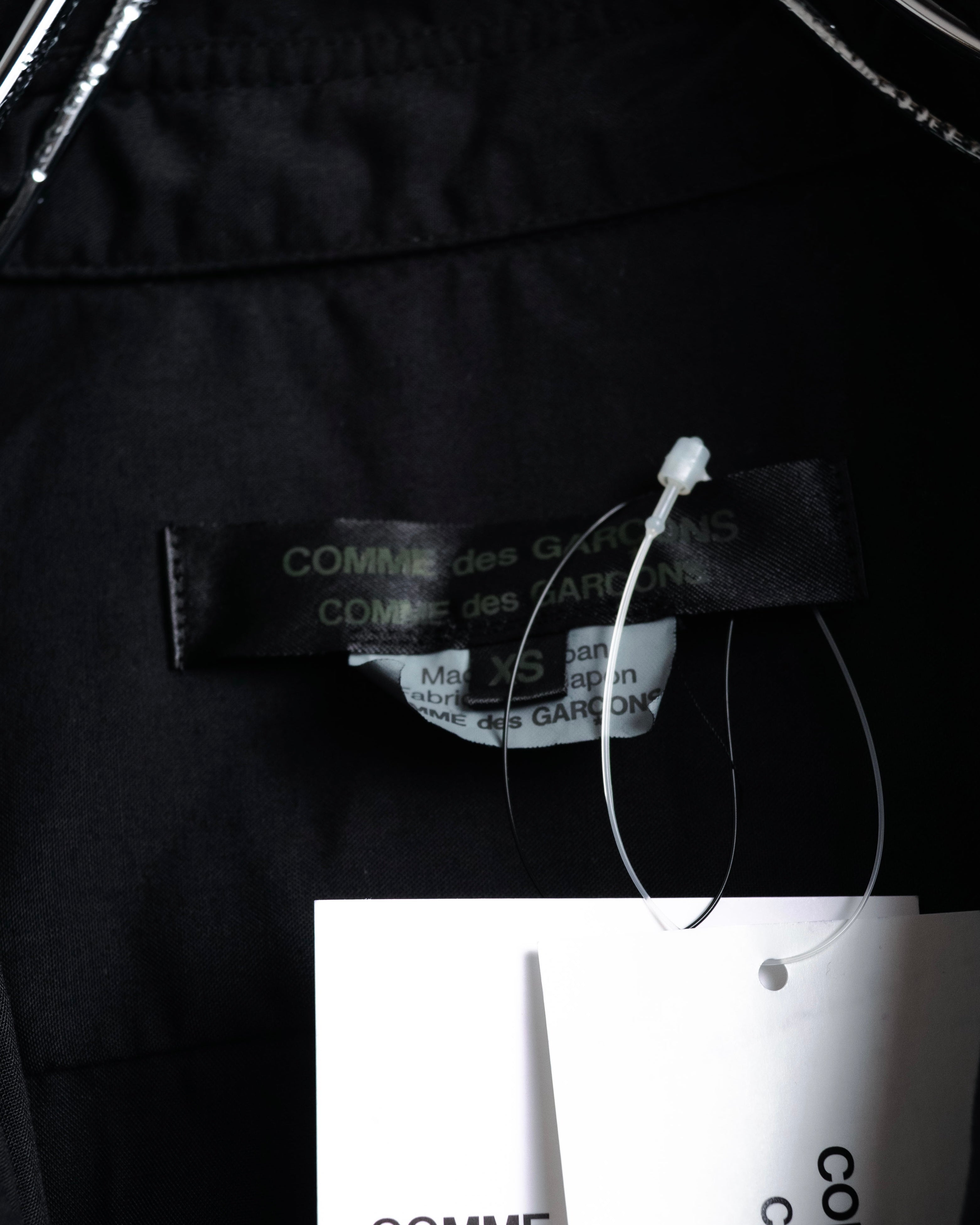 “COMME des GARCONS” 2022SS  Fringed dress shirt