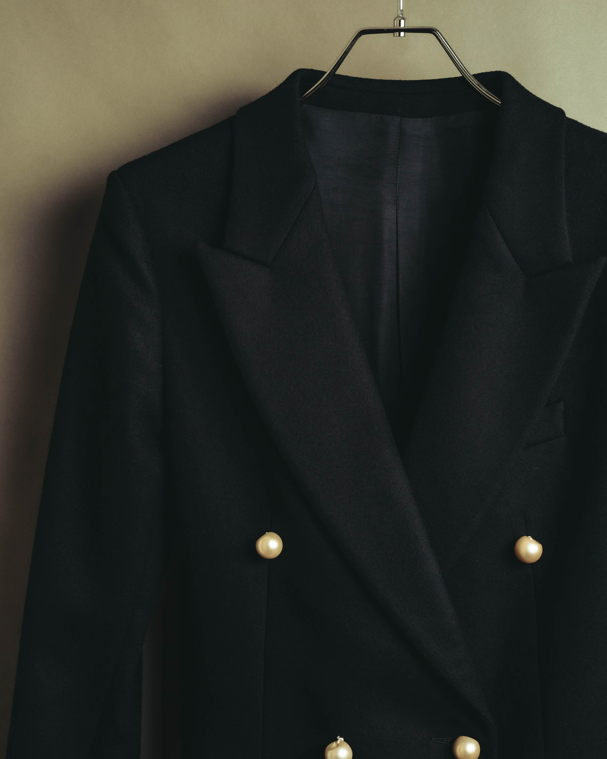 "CÉLINE" 10's Structured double-breasted blazer
