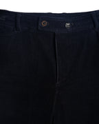 BURBERRY/ Slim Fit Single Breasted Corduroy Set Up Black
