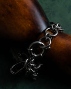 "FENDI" Star motif rhinestone bracele