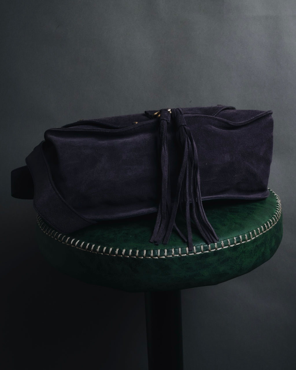 "See By Chloé" 2010s Suede tassel saddle Collins shoulder bag